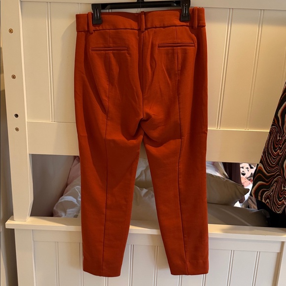 J. Crew Orange Ankle Pants - Picture 3 of 3